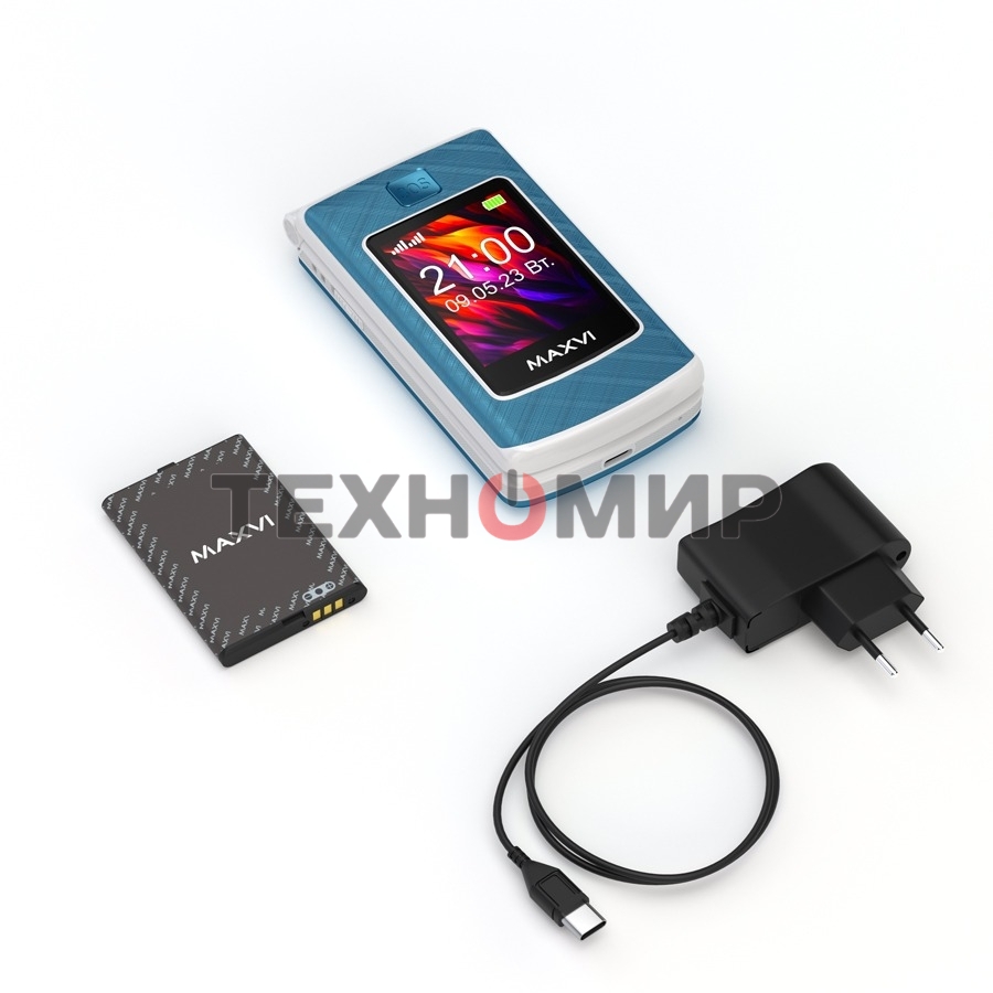 Мобильный телефон Maxvi E28 маренго