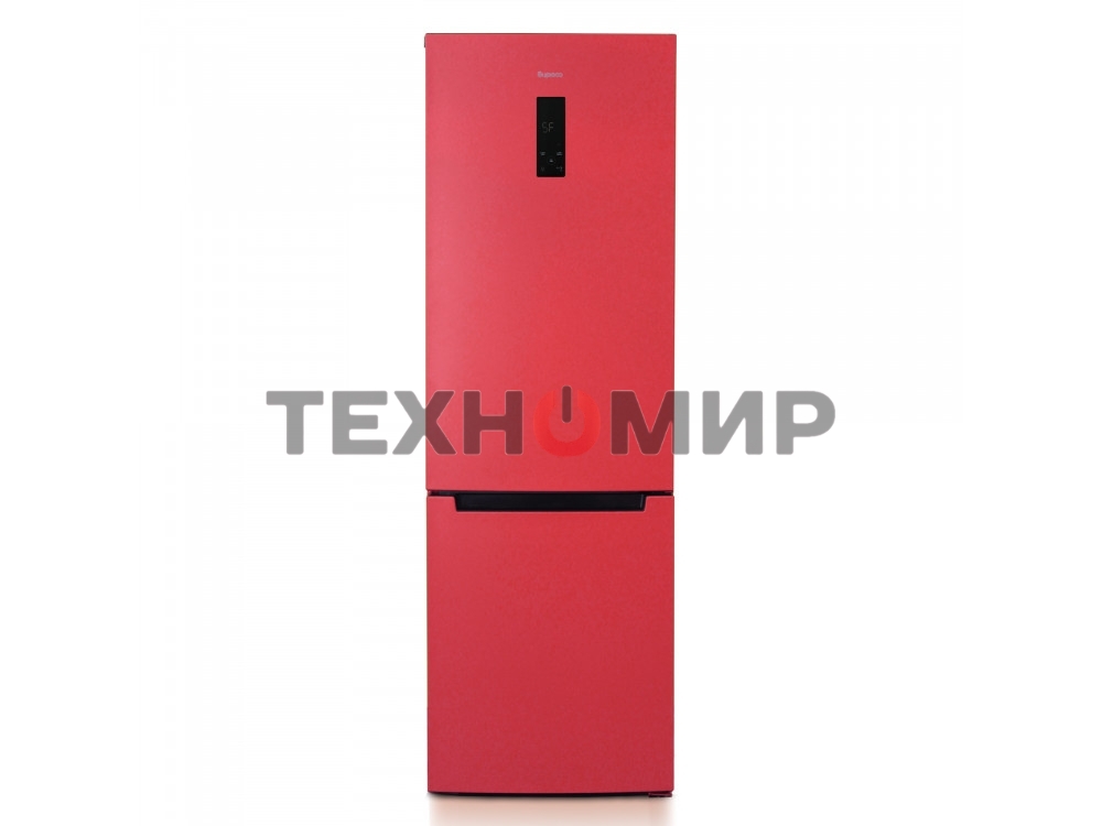 Холодильник Бирюса Б-H960NF красный двухкамерный 240/100л морозилка снизу, No Frost