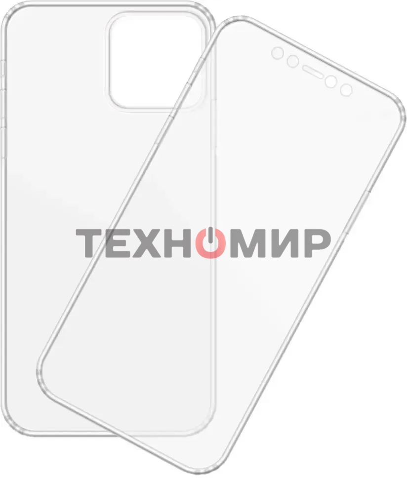 Чехол (клип-кейс) Gresso Smart Slim 360, для Apple iPhone 13 Pro, прозрачный gr17smt500