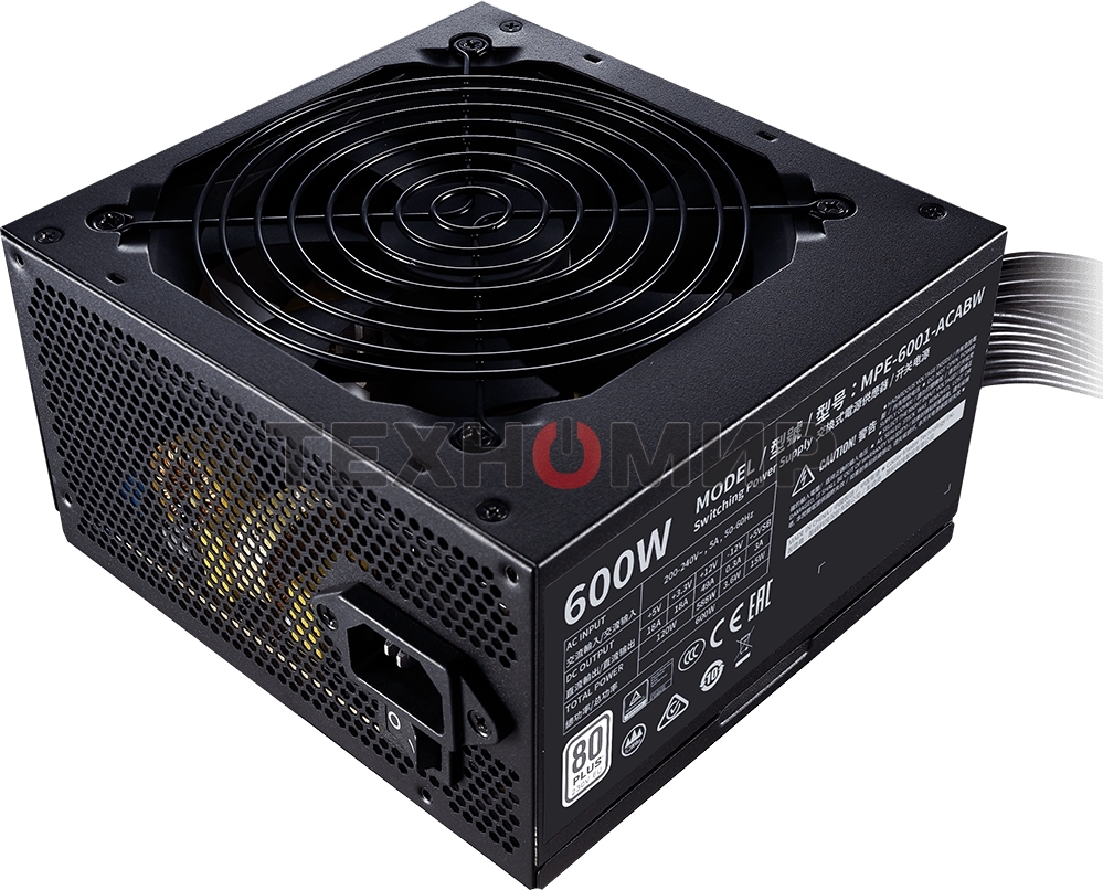 Блок питания COOLER MASTER ATX 600W MPW-6001-ACBW-BEU