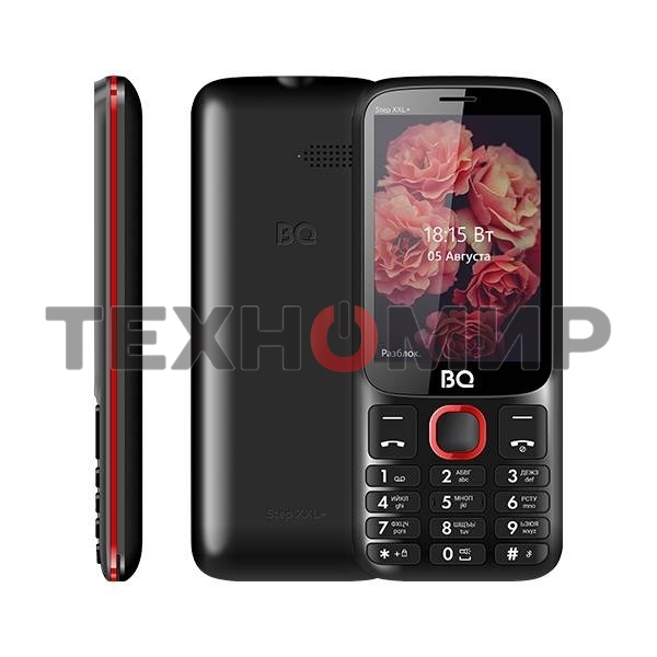 Мобильный телефон BQ 3590 Step XXL+ черный/красный