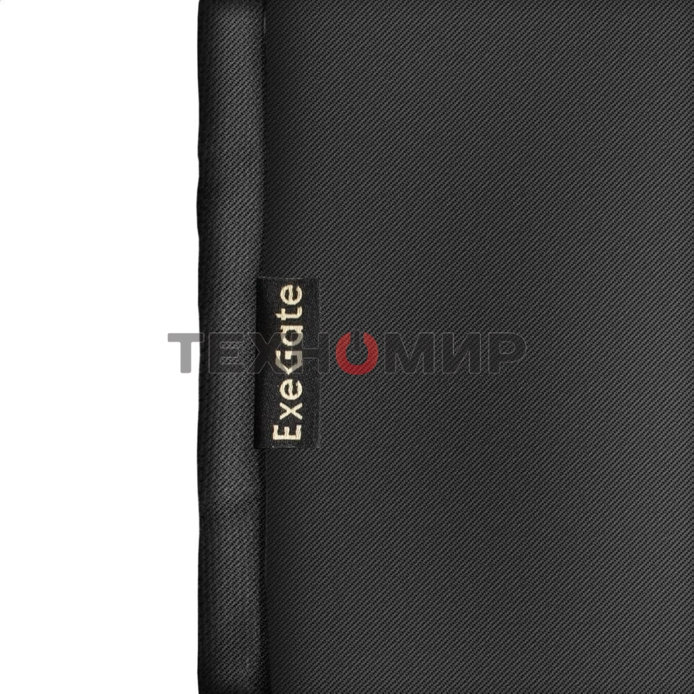 Сумка для ноутбука ExeGate Start S1518 Black, черная, полиэстер, для ноутбуков до 15.6