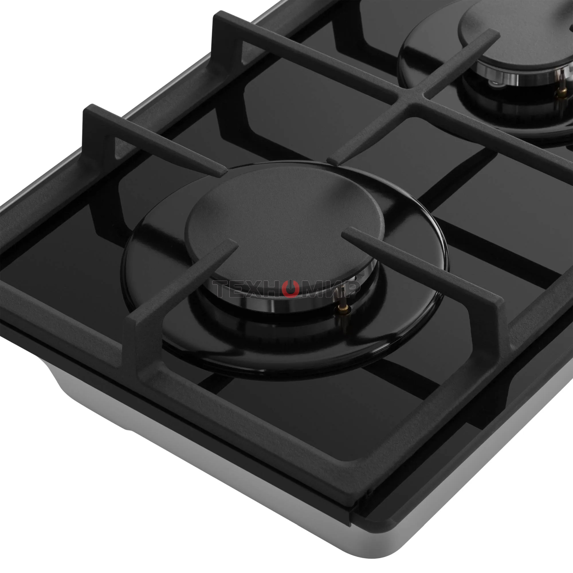 Варочная панель газовая Meferi MGH302BK GLASS LIGHT