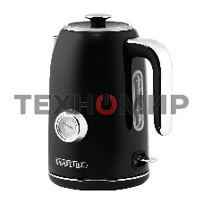 Чайник электрический Galaxy Line GL 0350, магия черного, металл, 2200 Вт, 1.7 л