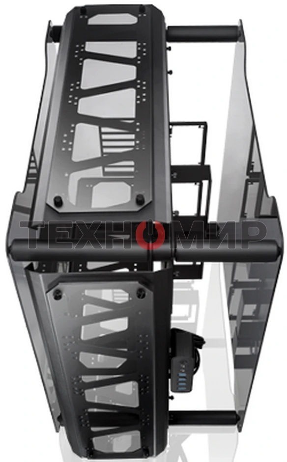 Корпус без блока питания Raijintek ENYO, Full-Tower, TG, no fans, 4xUSB-A 3.0, SSI-EEB, E-ATX, ATX, mATX, mITX Black