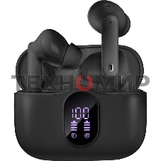 Беспроводные внутриканальные наушники с микрофоном Sven E-315B, черный (Bluetooth, TWS, ANC, ENC, APP)