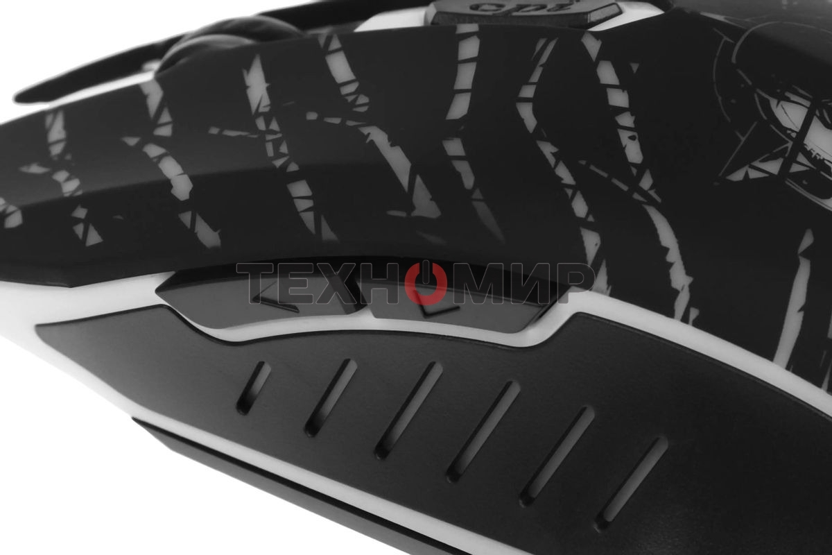 Мышь проводная Defender Dark Agent GM-590L черный, 12800 dpi, USB, кнопки - 6