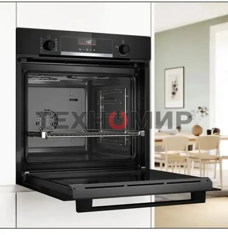 Духовой шкаф электрический Bosch HBG536EB4 черный