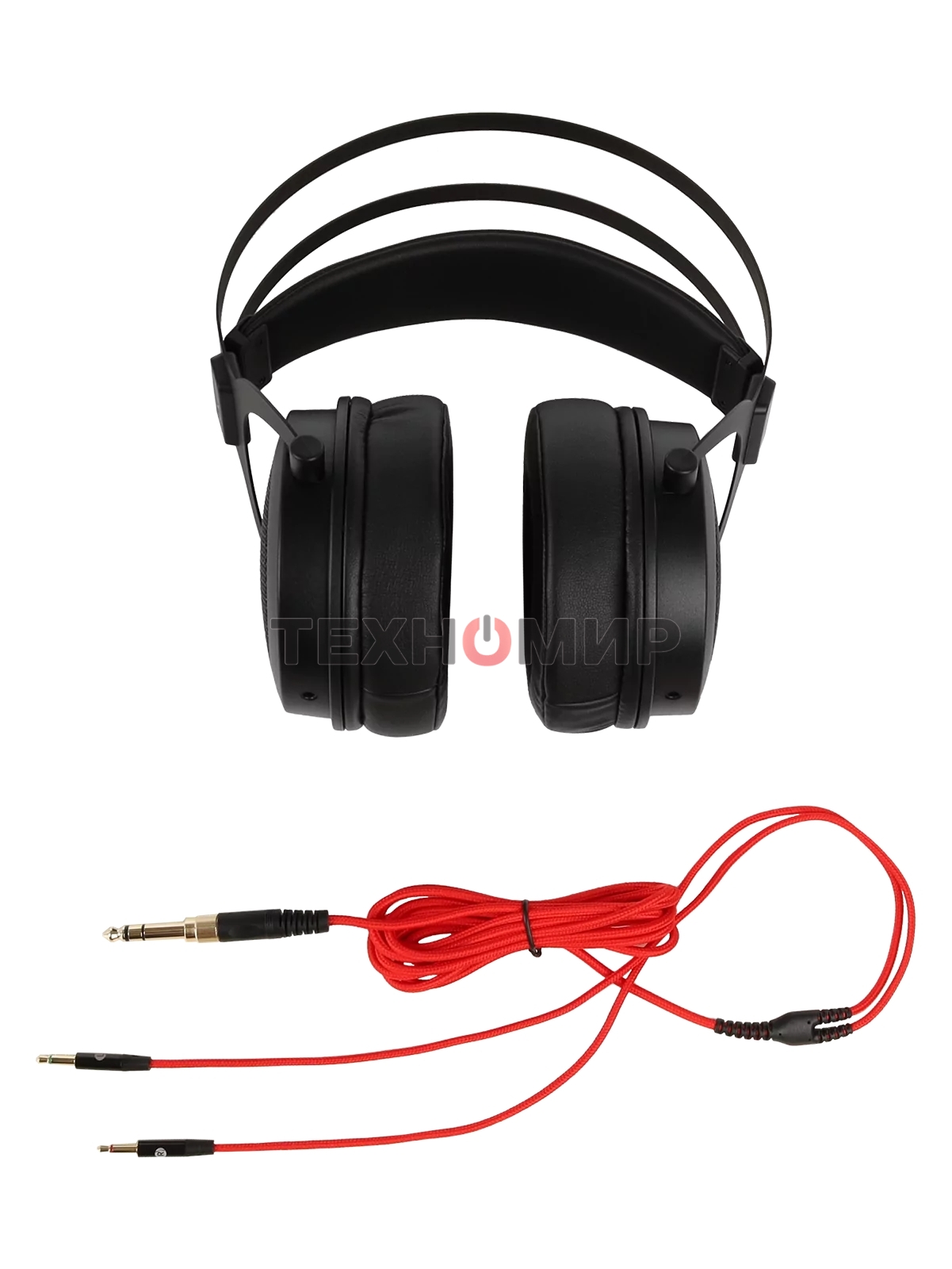 Проводные наушники Axelvox AX82 черный, полноформатные