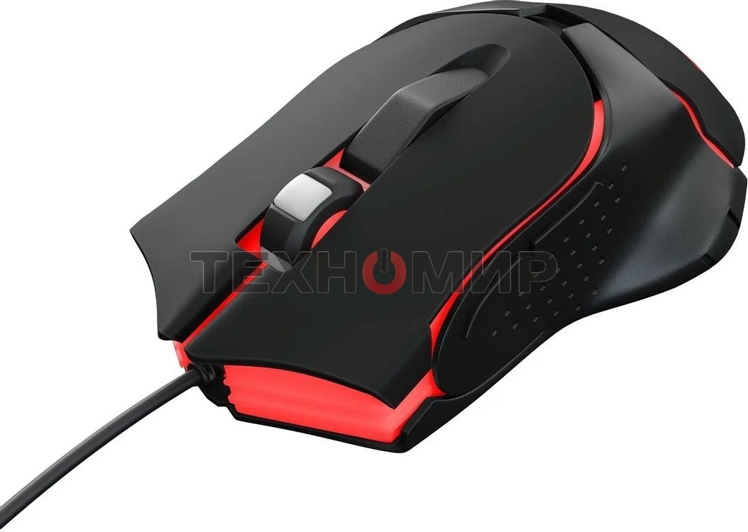 Мышь проводная GMNG 703GM черный, 3200 dpi, USB, кнопки - 6