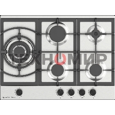 Газовая варочная панель Zigmund & Shtain G 14.7 S независимая, нержавеющая сталь
