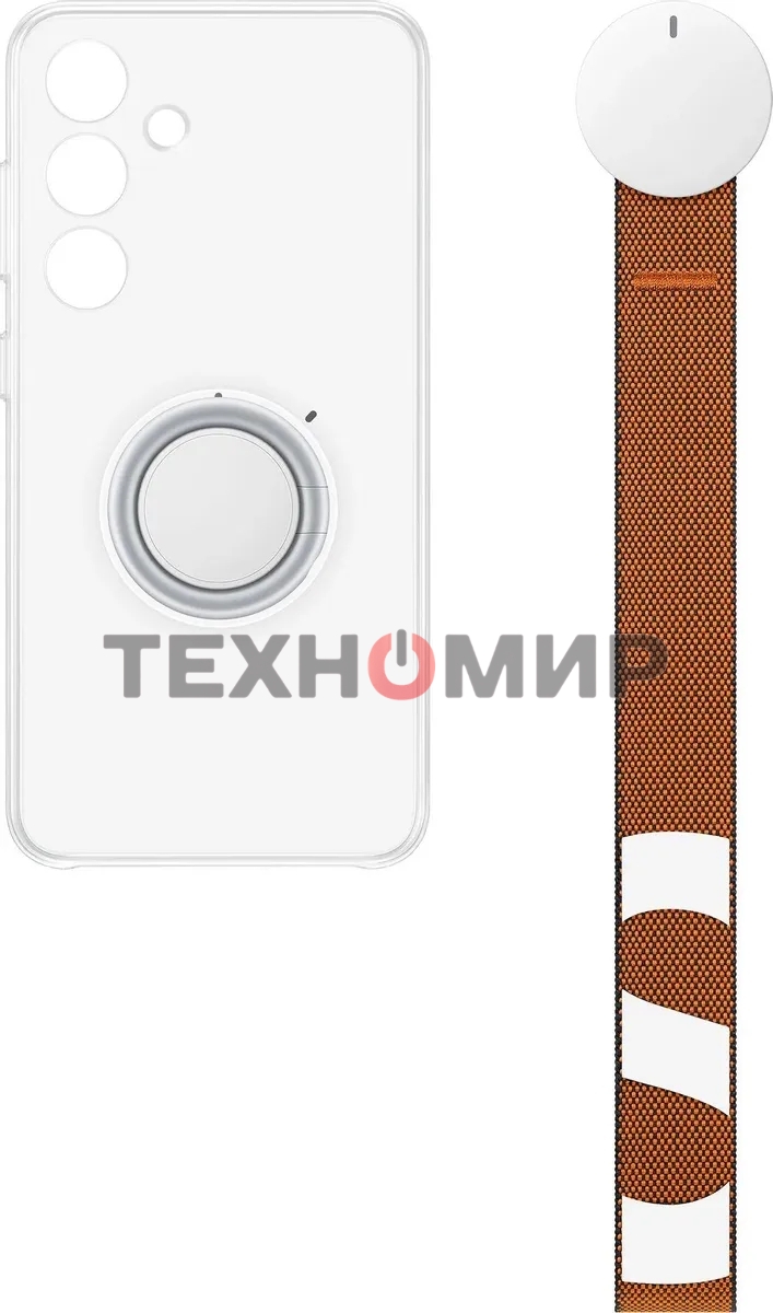 Чехол (клип-кейс) Samsung для Samsung Galaxy S24 S24 прозрачный (EF-XS921CTEGRU)