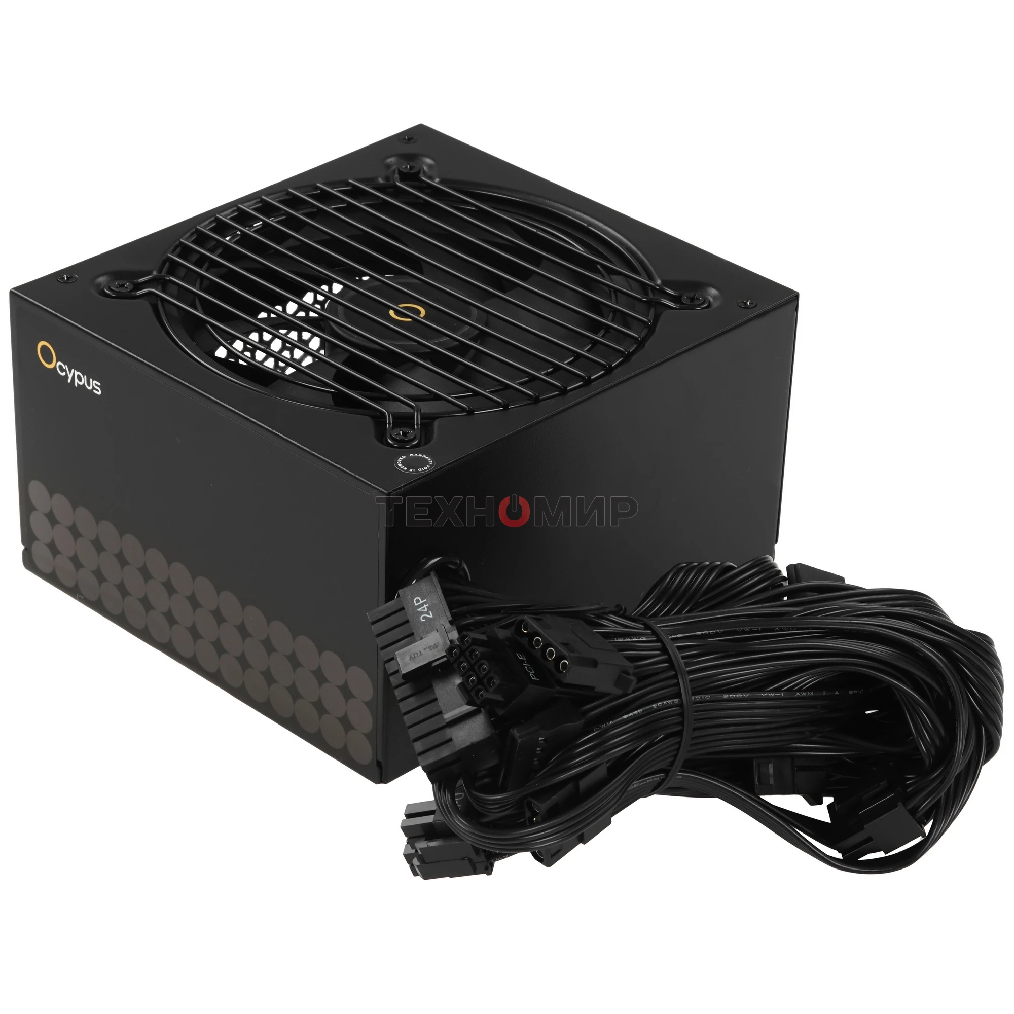 Блок питания 400W Ocypus Beta P400 BK (ATX, APFC, 20+4 pin, 120мм fan, PCI-E 6+2Px2, 3xSATA) (Beta-P400-N1HDBK024X-EU)
