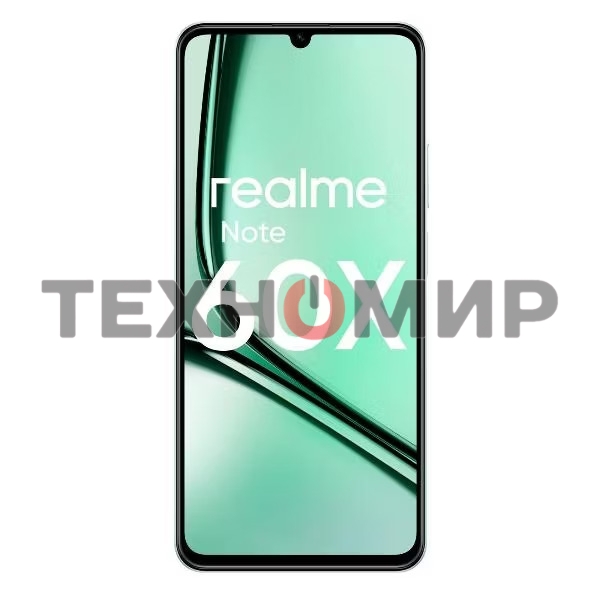 Смартфон Realme Note 60х, 3/64Gb, зеленый
