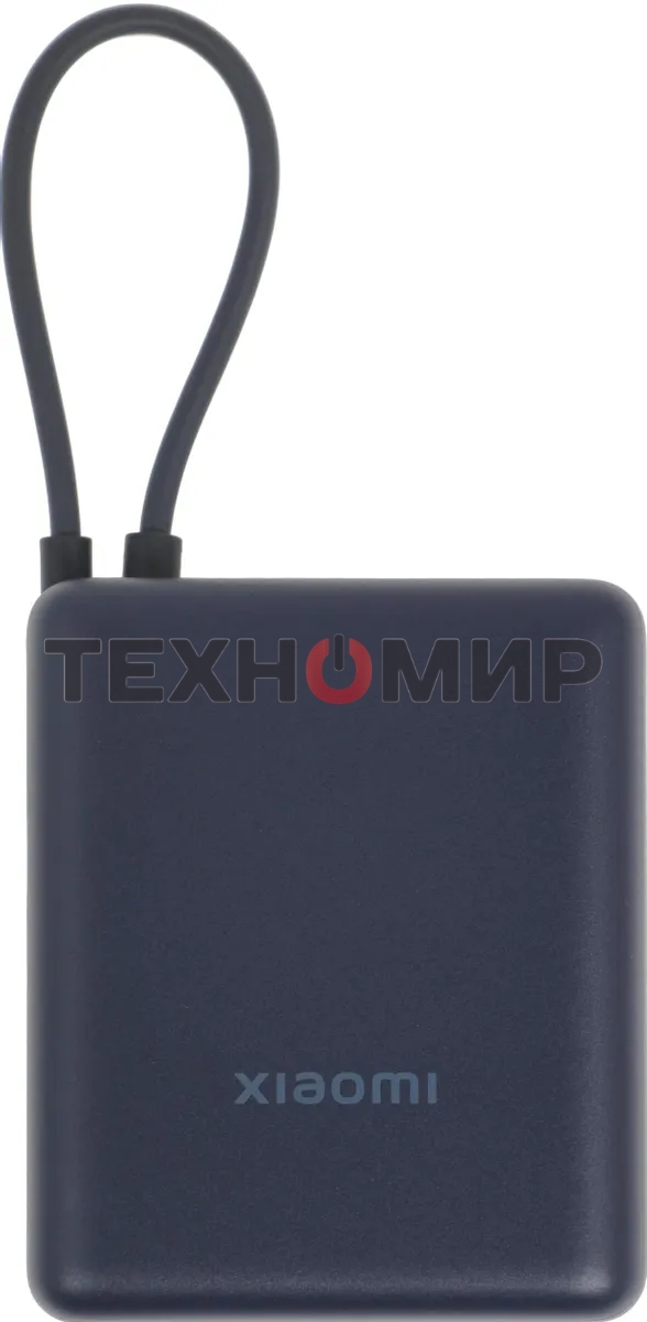 Портативный аккумулятор Xiaomi BHR9341GL 10000mAh PD 33W 3A USB-A/USB-C синий