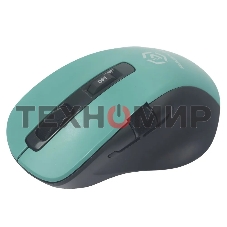 Мышь беспроводная Raskat M020W зеленый/черный, 2400 dpi, радиоканал, Bluetooth, USB, кнопки - 7