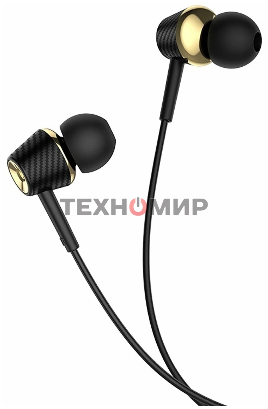 Наушники проводные Hoco M70 черный