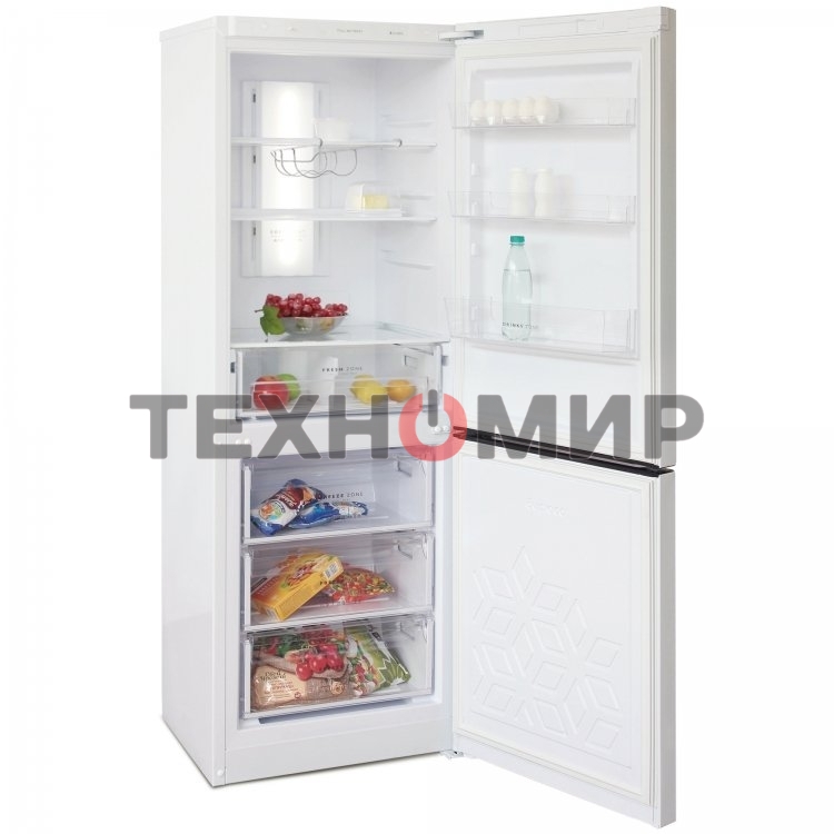Холодильник Бирюса Б-920NF белый двухкамерный 210/100 л морозилка снизу, No Frost