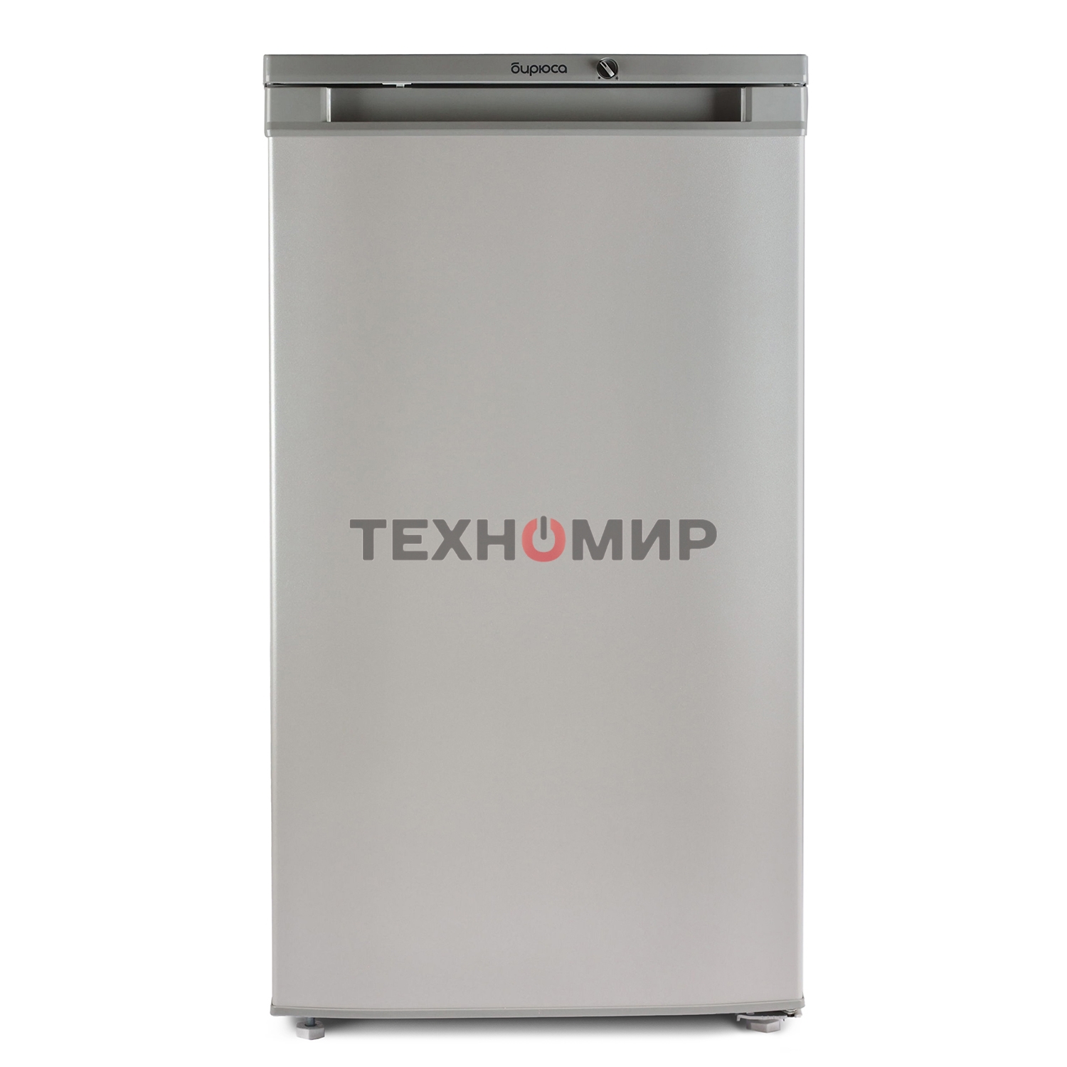 Холодильник Бирюса M408 металлик однокамерный 88/27л морозилка сверху