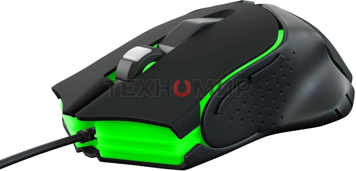 Мышь проводная GMNG 703GM черный, 3200 dpi, USB, кнопки - 6