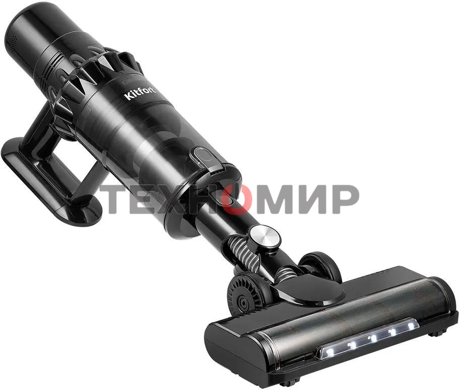 Вертикальный пылесос Kitfort КТ-5284, 550Вт, черный/черный