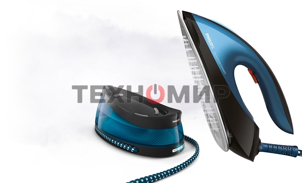 Паровая станция Philips GC7833/80, синий/черный