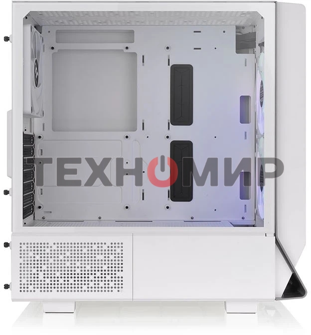 Компьютерный корпус Thermaltake Ceres 300 TG ARGB белый без БП ATX 3x140мм 2xUSB 3.0 1xUSB3.1 audio bott PSU