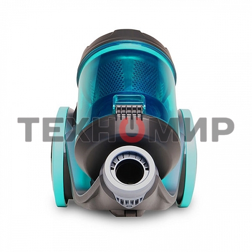 Пылесос BQ VC1607C серый-голубой, 420/1600 Вт, уборка сухая, пылесборник контейнер, 3 л