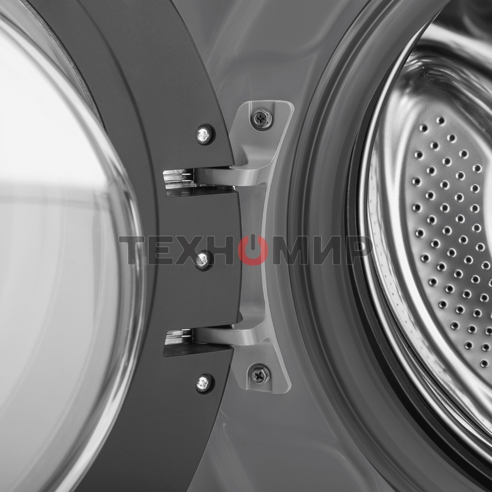 Стиральная машина Maunfeld MFWM148STSL02 серебристая, загрузка фронтальная 8кг, 1400 об/мин., класс: A+++