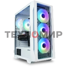 Компьютерный корпус MidiTower Zalman I3 NEO TG White (ATX, front mesh, TG window, USB 2.0 x1, USB 3.0x2, 4x120мм RGb fan, без БП) (I3 NEO TG White)