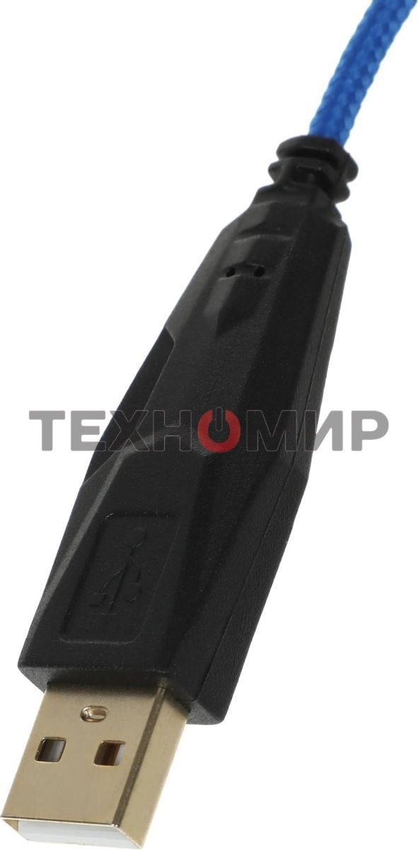 Мышь проводная Defender Dark Agent GM-590L черный, 12800 dpi, USB, кнопки - 6