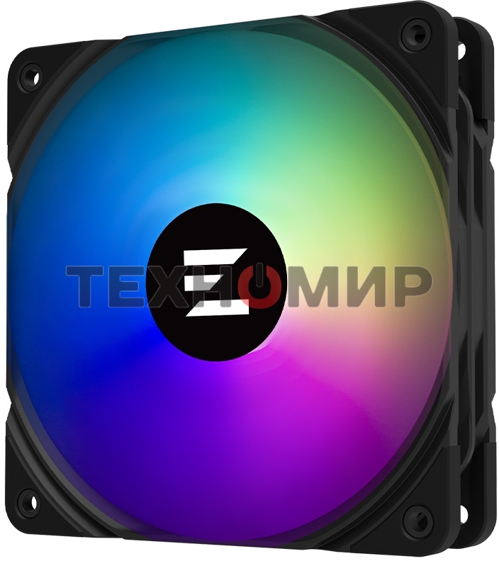 Вентилятор для корпуса Zalman ZM-AF120 ARGb черный, 120 мм, 2000 об/мин, 29.7 дБ, 4 pin