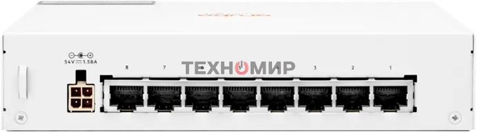 Коммутатор HPE Aruba Instant On 1430 8G Class4 PoE 64W Switch Switch
