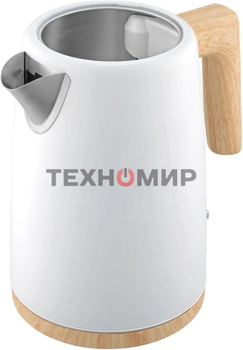 Чайник электрический Vitek VT-1154 1.7л. 2200Вт белый/дерево