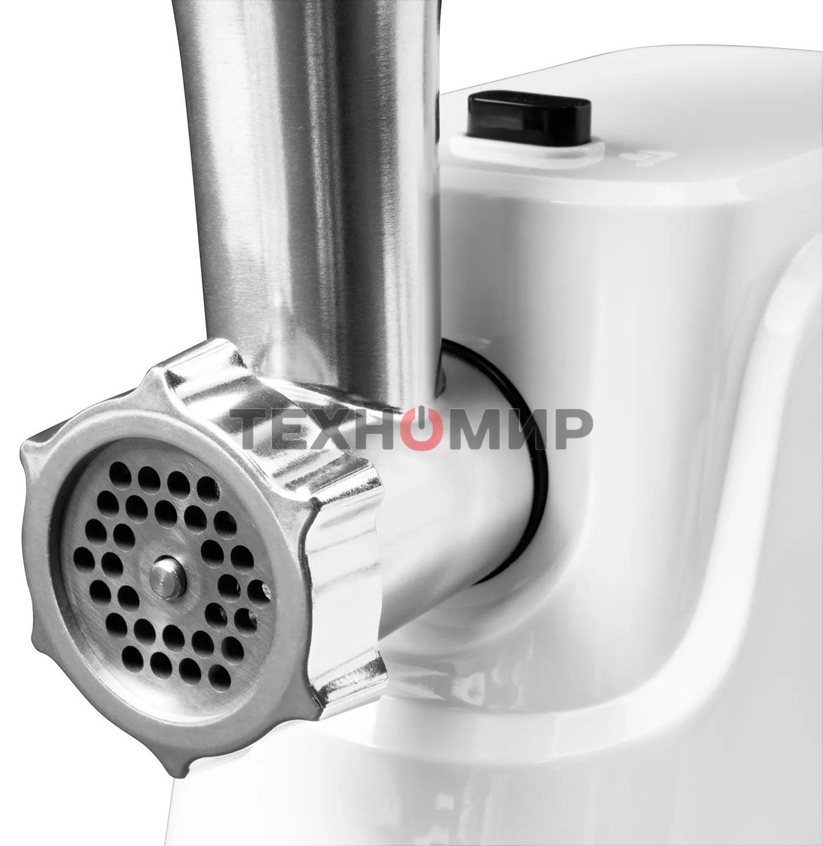 Мясорубка электрическая Starwind SMG3120 белый, 1500 Вт, 2.0 кг/мин, реверс, защита от перегрузки, насадки - 5