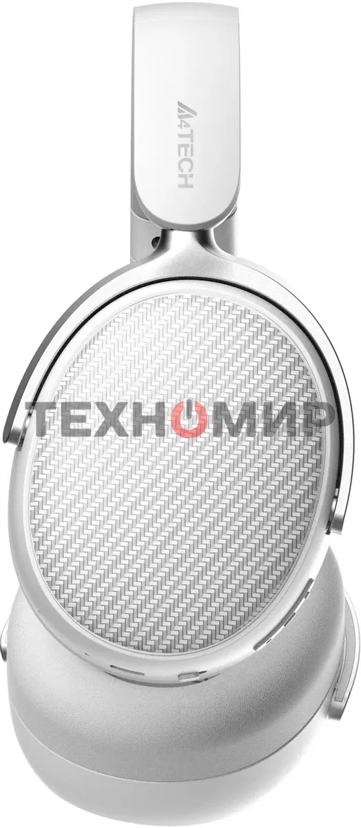 Беспроводные/проводные наушники A4Tech Bloody BH350C белый, полноформатные, Bluetooth + проводной