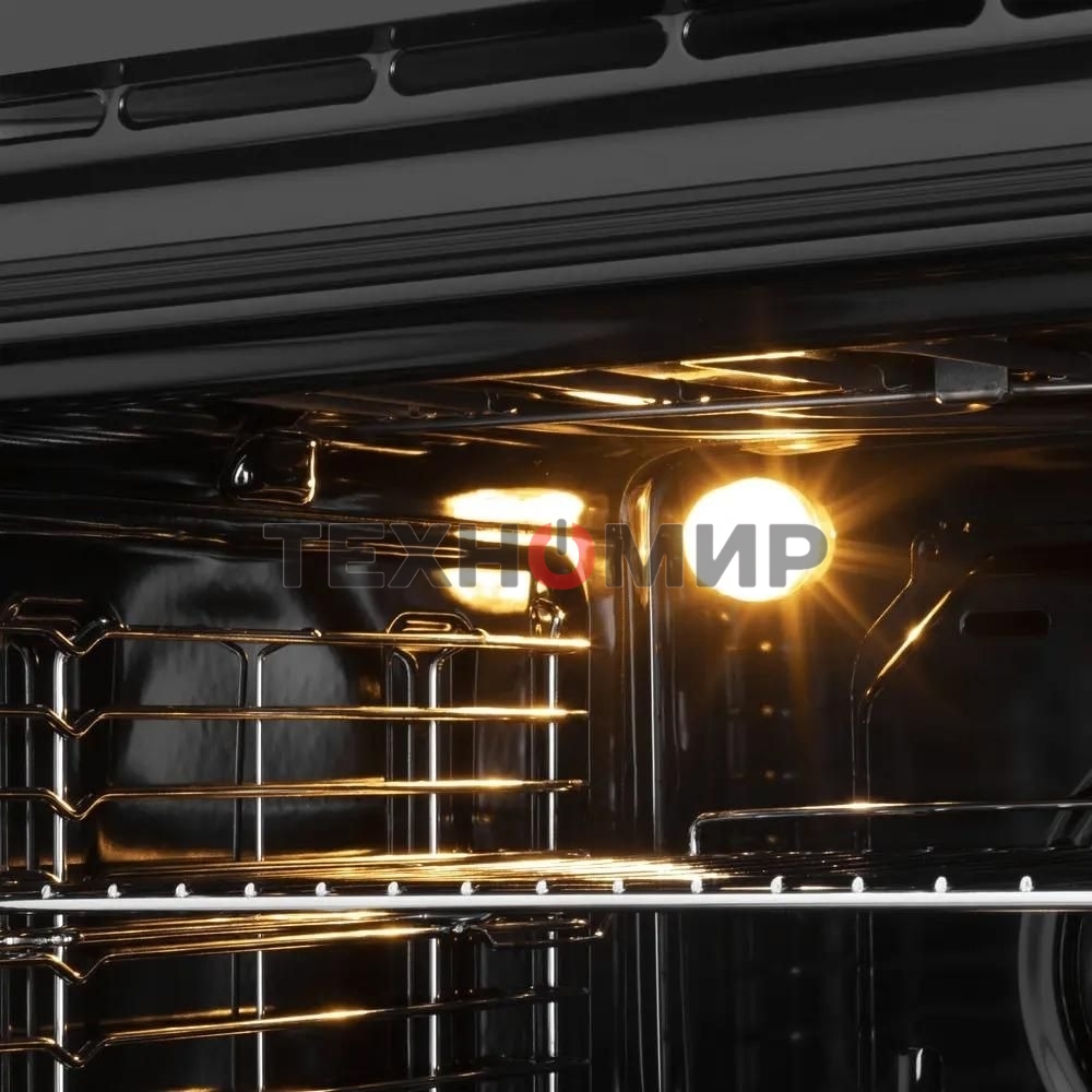 Шкаф духовой электрический Maunfeld AEOH60102S, 60л, дверца с 3 стеклами, нержавеющая сталь