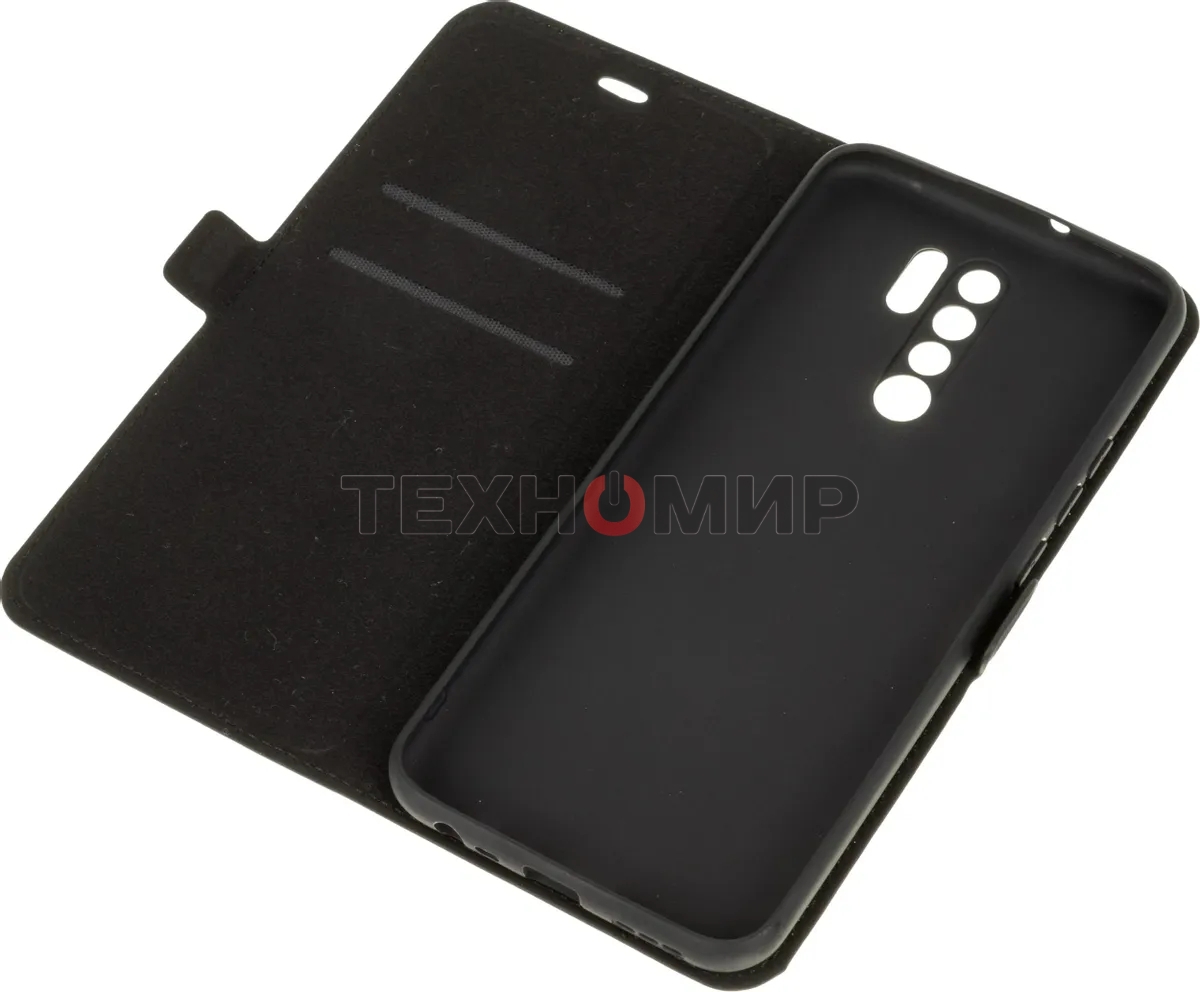 Чехол (флип-кейс) DF xiFlip-62 для Xiaomi Redmi 9 черный