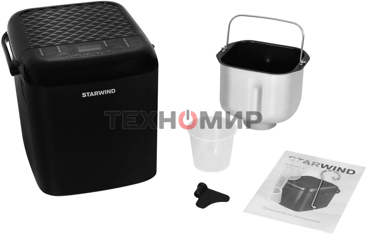 Хлебопечь Starwind SBM1083 500 Вт, черный