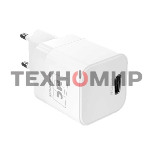 Сетевое зарядное устройство MORE CHOICE (4620202555816) NC86 1Type-C 3.0A PD 20W, белый