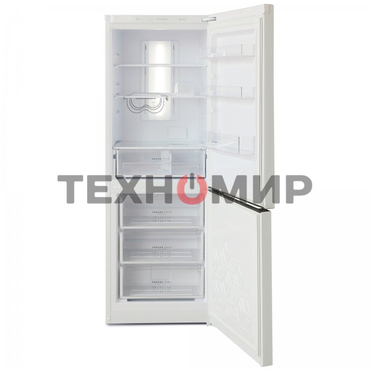Холодильник Бирюса Б-920NF белый двухкамерный 210/100 л морозилка снизу, No Frost