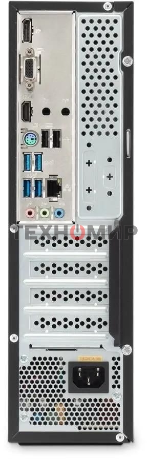 Компьютер IRU 310SC SFF Cel G6900 (3.4) 8Gb SSD 256Gb UHDG 710 Win 11Pro GbitEth 200W черный (2017897)