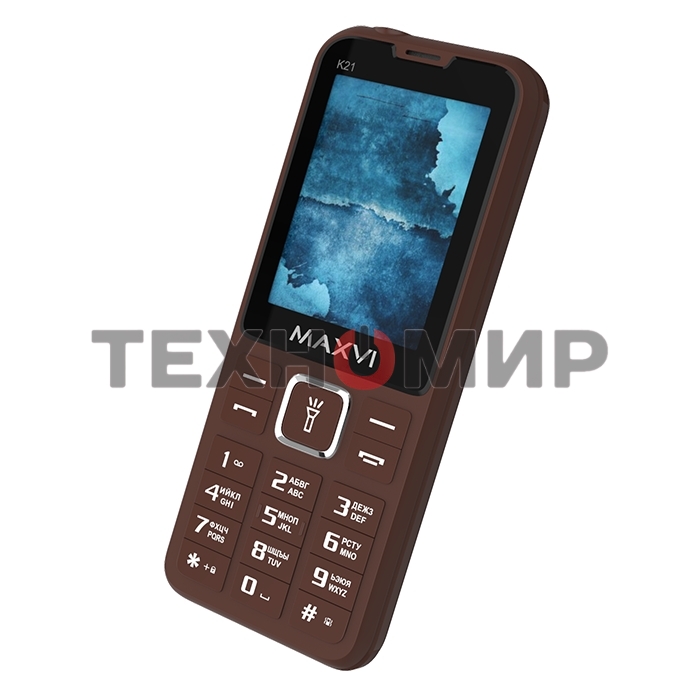 Мобильный телефон Maxvi K21 шоколадный