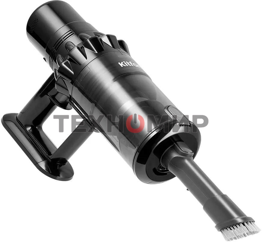 Вертикальный пылесос Kitfort КТ-5284, 550Вт, черный/черный