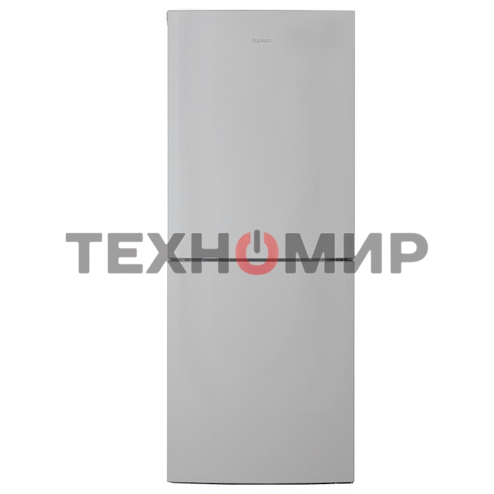 Холодильник Бирюса M6133 металлик двухкамерный 210/100 л морозилка снизу, аавтоматическое оттаивание