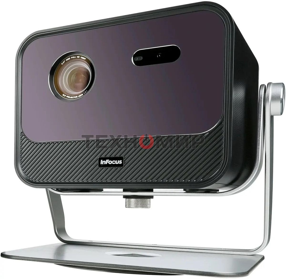 LED проектор InFocus IN3038SL Crusader Grandmaster с подставкой DLP, 1200 lm, FullHD, (1.2:1), HDMI 2.0 (eARC) 2x USB-A 2.0), AUX, SPDIF, RJ45 (LAN), Bluetooth 5.1/BLE, wi-fi 2.4/5GHz, 2х20W Dolby Audio, до 25000ч., 2.36 кг