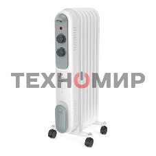 Обогреватель масляный Royal Clima ROR-P7-1500M (7 секций) белый, 1500 Вт, 20 м2, термостат