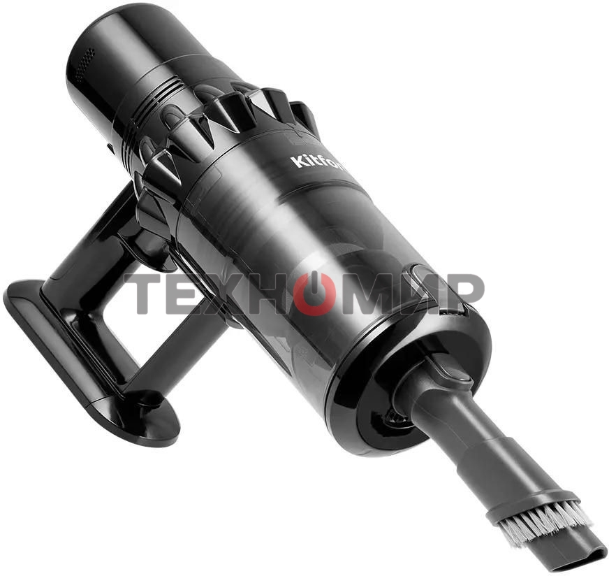 Вертикальный пылесос Kitfort КТ-5284, 550Вт, черный/черный