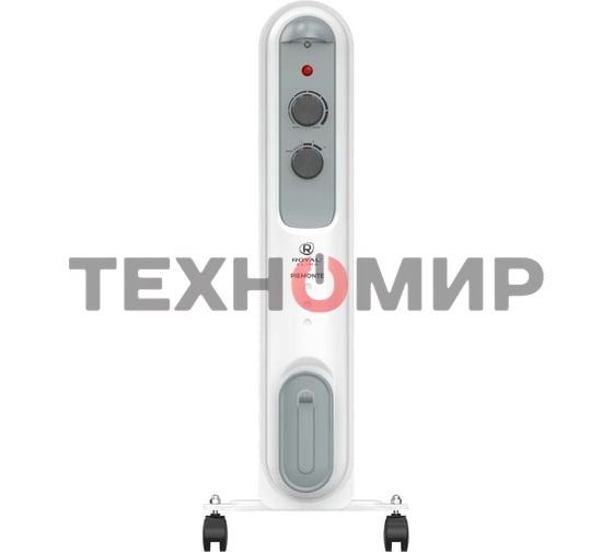 Обогреватель масляный Royal Clima ROR-P7-1500M (7 секций) белый, 1500 Вт, 20 м2, термостат