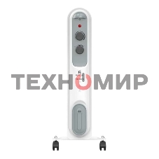 Обогреватель масляный Royal Clima ROR-P7-1500M (7 секций) белый, 1500 Вт, 20 м2, термостат
